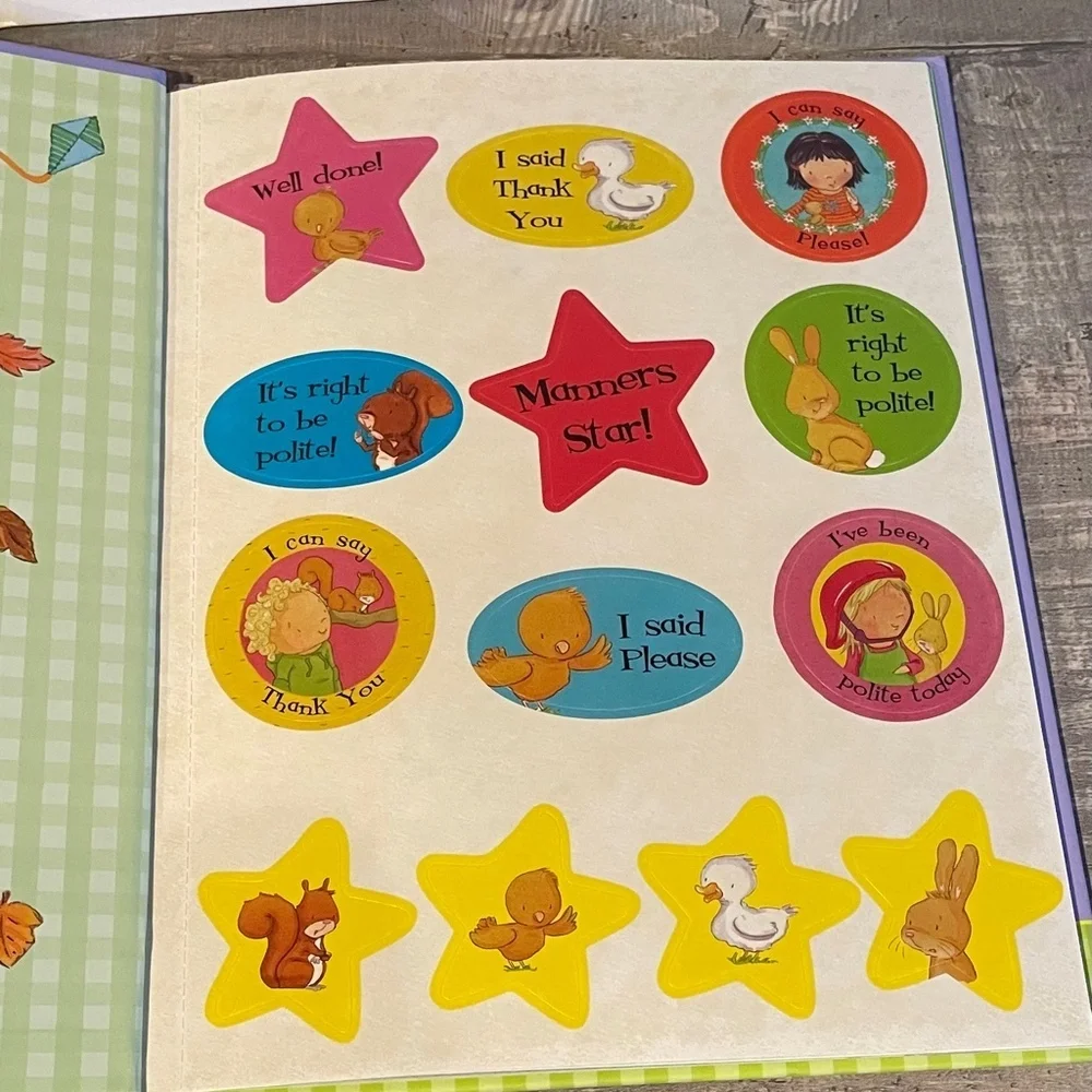 Children’s Book Bundle Toddler Preschool Kindergarten Manners Learning Singing